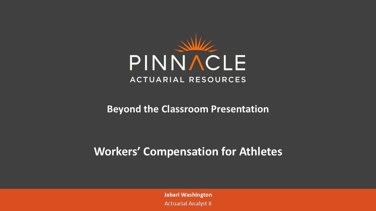 Title Slide: Workers' Compensation for Athletes